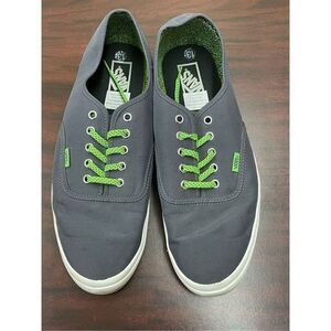 Vans Men Grey and Green Men’s Size 13